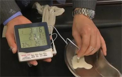 骨水泥材料温度测试