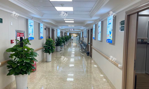 成都友谊医院疤痕科走廊景观