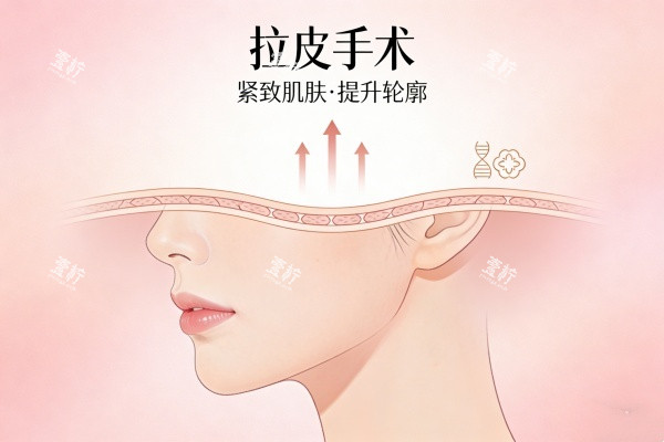 面部提升拉皮手术卡通图展示.jpg 面部提升拉皮手术卡通图展示.jpg