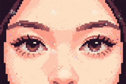 双眼皮像素画.png 双眼皮像素画.png