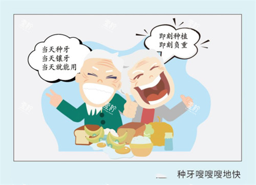 老爷爷老奶奶即刻种植即刻负重优势漫画图.jpg 老爷爷老奶奶即刻种植即刻负重优势漫画图.jpg