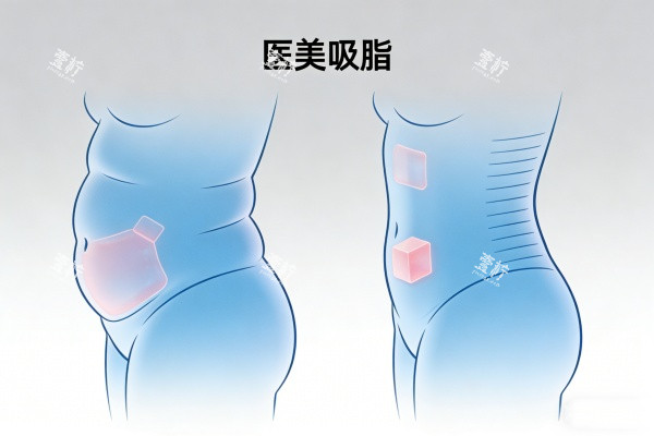 腰腹部吸脂塑形前后对比图.jpg 腰腹部吸脂塑形前后对比图.jpg