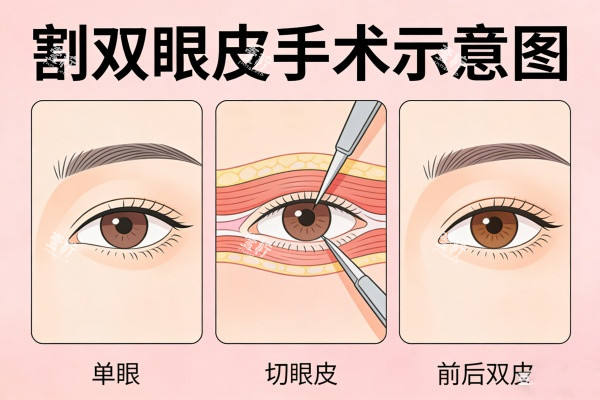 割双眼皮手术示意图展示.jpg 割双眼皮手术示意图展示.jpg