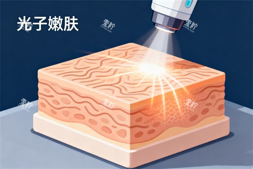 皮肤做光子嫩肤卡通图.jpg 皮肤做光子嫩肤卡通图.jpg
