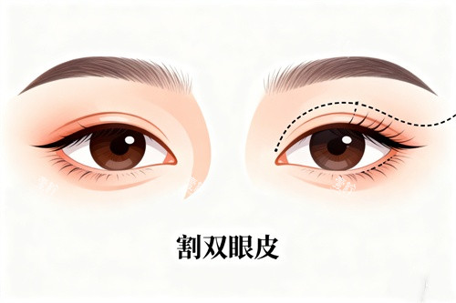 割双眼皮卡通图.jpg 割双眼皮卡通图.jpg