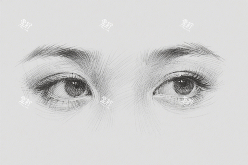 双眼皮素描图.png