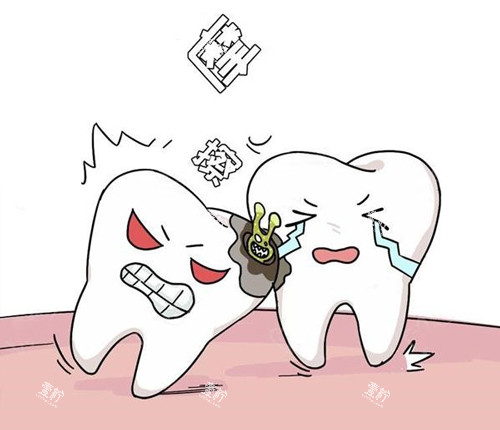 一颗牙齿蛀虫的危害卡通图.jpg 一颗牙齿蛀虫的危害卡通图.jpg