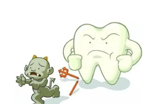牙齿清洁卡通图.jpg
