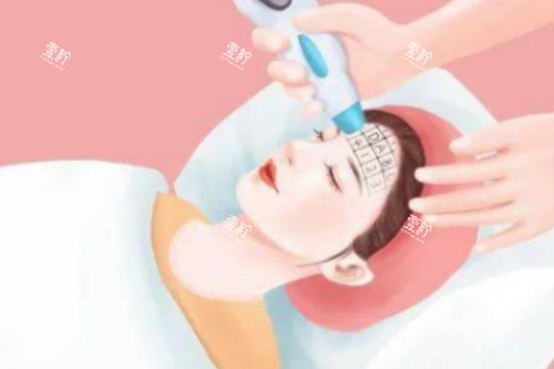 脸部做项目卡通图 脸部做项目卡通图